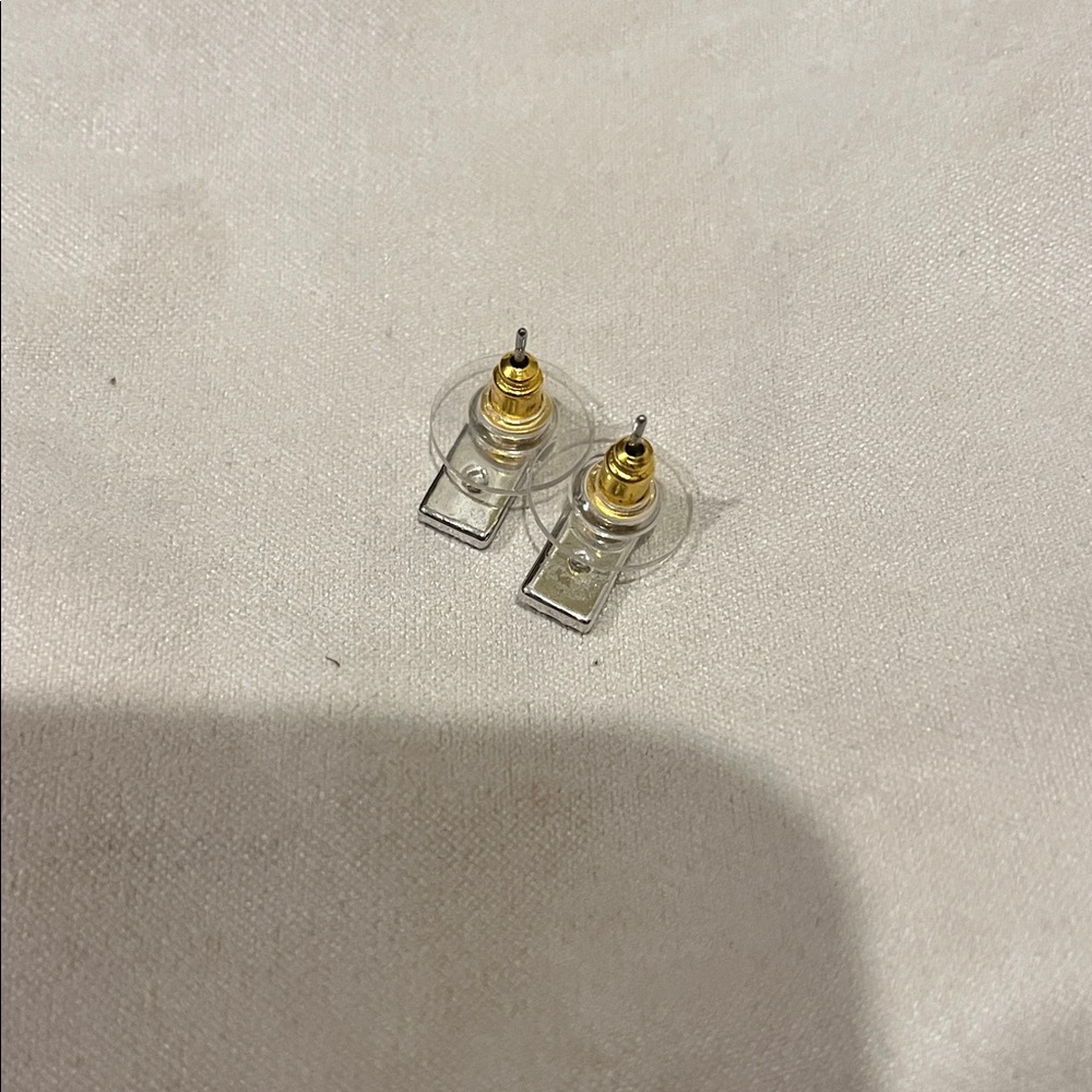 Kate Spade Silver Rectangular Earrings - image 2